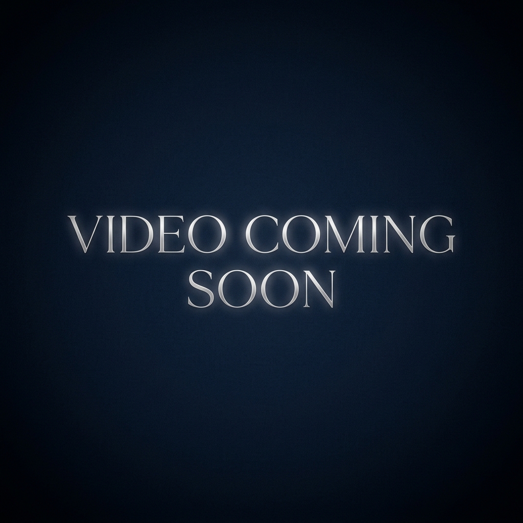 Video Coming Soon