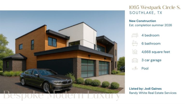 10XX Westpark Circle S – Southlake, TX, 76092 – coming soon home for sale in DFW