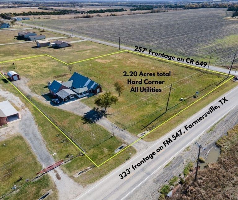 Property Photo of 2747 Fm 547, Farmersville 75442 – Home for Sale in Farmersville