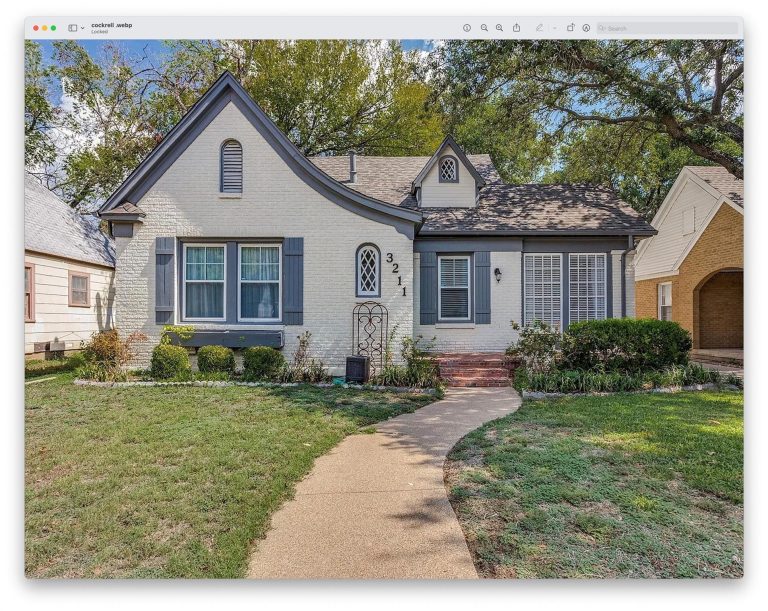 Property Photo of 3211 Cockrell Avenue, Fort Worth 76109 – Home for Sale in Fort Worth
